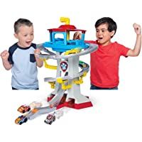 Los mejores  - PAW PATROL Playset with Vehicles- Scale True Metal Adventure Bay Rescue Way-Juego con 2 vehículos exclusivos- Escala 1…